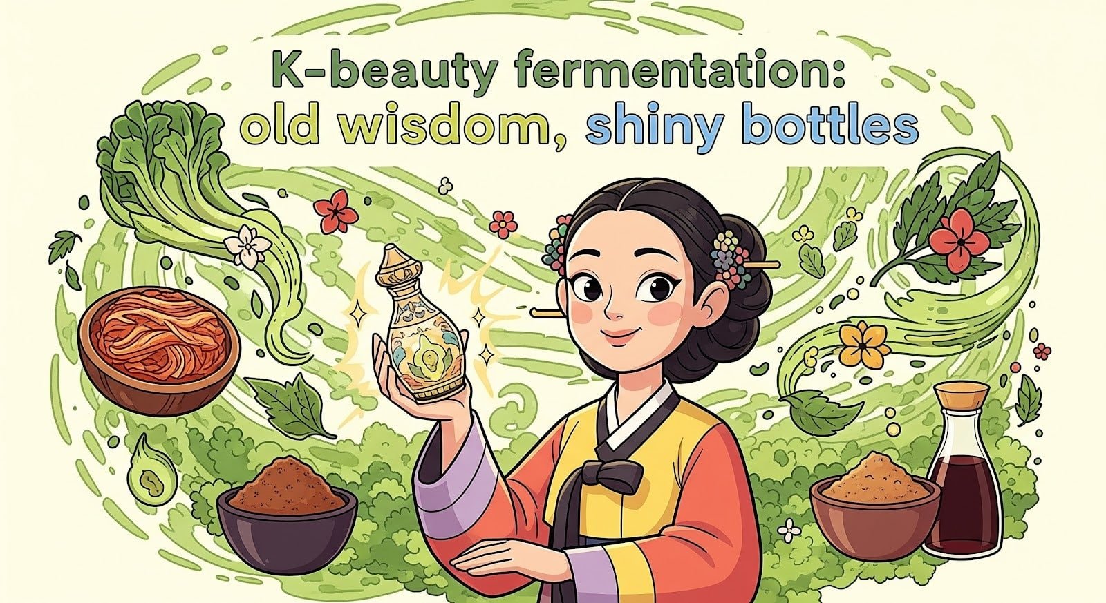 K-beauty fermentation: old wisdom, shiny bottles
