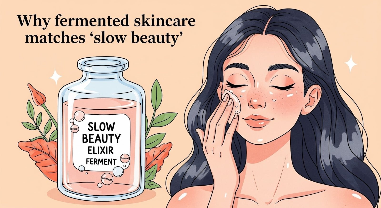 Why fermented skincare matches “slow beauty”